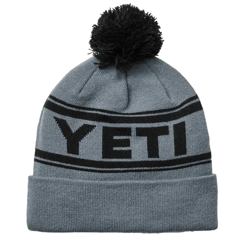 Yeti Retro Knit Hat Grey